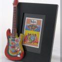 Beatles Magical Mystery Tour Tribute Guitar Frame