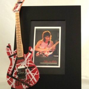 Eddie Van Halen Tribute Guitar Frame