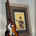 Paul McCartney Tribute Guitar Frame